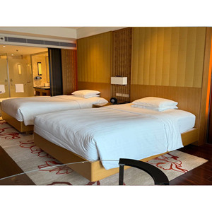 Meubles d'hôtel en placage MDF <span class=keywords><strong>InterContinental</strong></span>, suite de meubles de chambre à coucher de style moderne, imperméable et ignifuge - Product Image 1