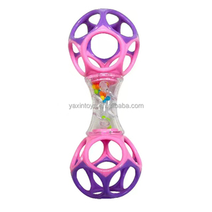 YA XIN <span class=keywords><strong>Oball</strong></span> Shaker hochet <span class=keywords><strong>jouet</strong></span> infantile début éducatif saisir secouant colle douce dentition main cloche hochet pour bébé - Product Image 5