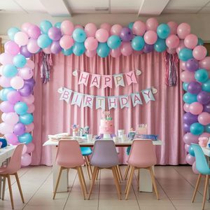 Globos <span class=keywords><strong>de</strong></span> Látex en Tonos Pastel Rosa Perla, Morado y Azul para Baby Shower, Revelación <span class=keywords><strong>de</strong></span> Género, Cumpleaños <span class=keywords><strong>de</strong></span> Sirena, Boda, Decoraciones para Fiestas <span class=keywords><strong>de</strong></span> Princesas - Product Image 5
