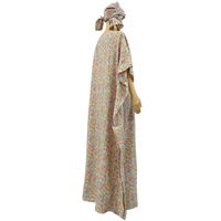 Caftan femme tunique Kimono Maxi robe été plage couvrir grande taille robes afrique femmes foulard Hijab robe Abaya musulman