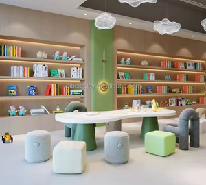 Eibele Hign Quality Biblioteca multiusos <span class=keywords><strong>Mesa</strong></span> y sillas para niños <span class=keywords><strong>Juego</strong></span> <span class=keywords><strong>de</strong></span> entretenimiento manual Aprender a escribir <span class=keywords><strong>Mesa</strong></span> - Product Image 2