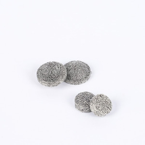 Varios estilos de malla de alambre de punto de compresión de acero inoxidable Filtro de malla metálica de acero inoxidable Elemento de filtro de malla metálica - Product Image 2