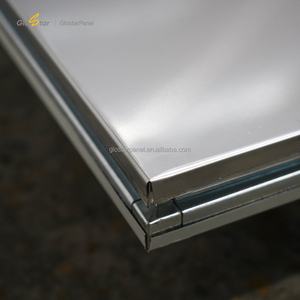 Panel Sándwich de Acero Industrial Estándar GMP de 50 mm, 75 mm, 100 mm, Pared Modular para Cuarto Limpio, Resistente al Fuego y Ligero para Hospital - Product Image 1