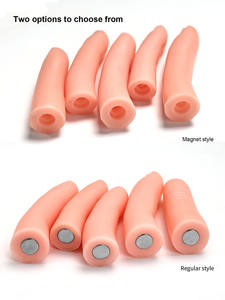 5 adet tırnak uygulama parmaklar gerçekçi manikür eğitim modeli tırnak sanat başlayanlar için tırnak yapay parmaklar kiti - Product Image 6