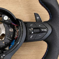 Volant de voiture en cuir M Sport personnalisé pour BMW F30 F10 F20 F32 F36 F22 F80 M3 M4 M5 E90 E92 E70 X5 X6