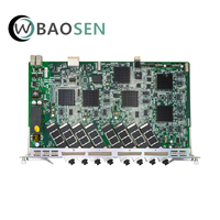 Papan antarmuka layanan GTXO 8-port 10G GPON asli dengan modul XGPON untuk ZTE C320 C300 OLT GTCO GTTO GTXO GTBO