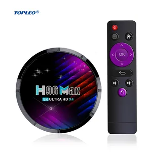 Topleo smart android set top box update h96 max android 11 tv box internet h96 max s905x4