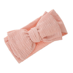 Accessori per <span class=keywords><strong>Capelli</strong></span> Estivi per Neonati, Fasce in Nylon Fatte a Mano, Cerchietti per Bambini, Fiocchi Lavorati a Maglia - Product Image 4