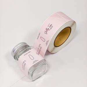 Food Grade Roll Labels Safe Adhesive Self Adhesive Stickers <b>for</b> Sauce <b>Jam</b> Honey <b>Jar</b> Bottles - Product Image 1