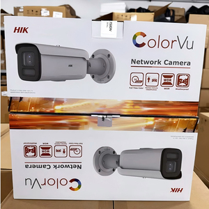 Original HIK 8 MP ColorVu Lumière stroboscopique et avertissement sonore Caméra réseau à balle fixe <span class=keywords><strong>DS</strong></span>-<span class=keywords><strong>2CD2T87G2</strong></span>-LSU/SL - Product Image 5