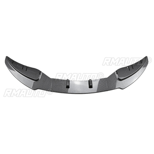 สำหรับ BMW ซีรีส์ 1 E81 E82 E87 E88 LCI รุ่นมาตรฐาน ปี 2007-2011 สีดำเงา ชุดแต่งสปอยเลอร์กันชนหน้ารถยนต์ - Product Image 3