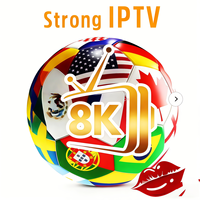Abonnement IPTV Strong-8k Trex-dino - Liste de codes - Essai gratuit 24h - Smarters-pro M3u-reseller-panel - 12 mois - Europe - Allemagne - États-Unis