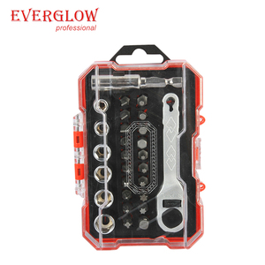 Professional Unique Design Popular 20pc <strong>Ratchet</strong> <strong>Screwdriver</strong> <strong>Set</strong> with Socket and Bits - Product Image 3