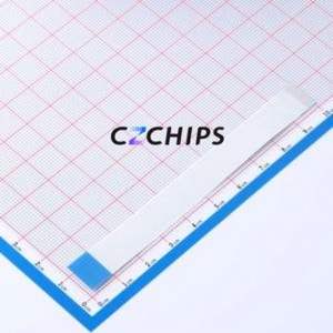 HC-FFC10-10P-100-B-01 FFC Cable (Flexible Flat Cable) P=1mm Connector 10P 1mm 0.3mm Reverse - Product Image 2