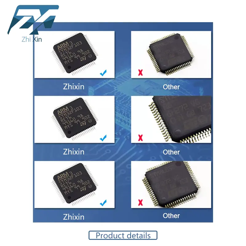 Komponen elektronik penjualan terbaik Chip IC pengontrol mikro sirkuit terintegrasi Chip dalam persediaan
