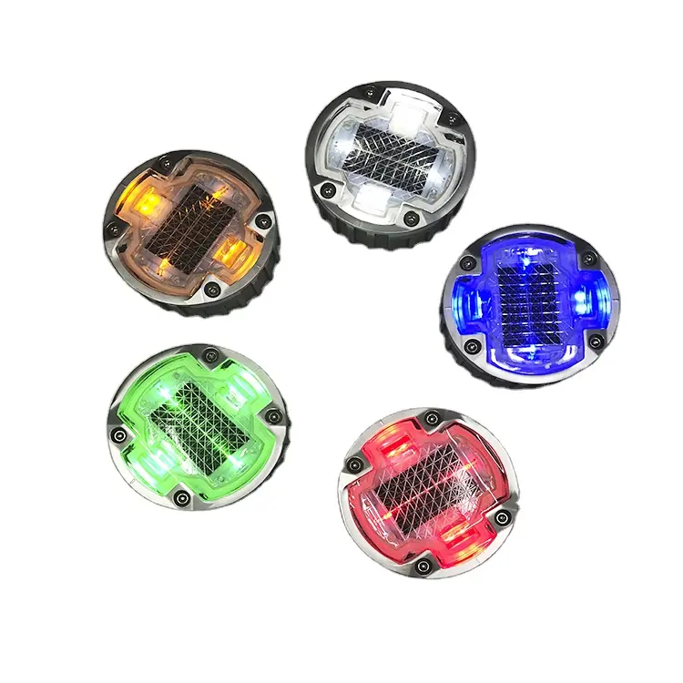 Ricarica automatica solar road stud cina grossista fornitori led solar road marking studs cat eyes led lights