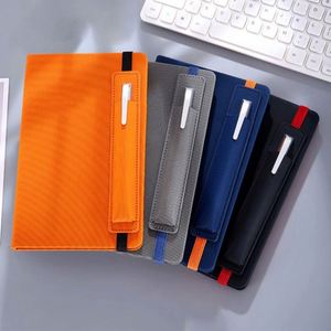 Custom Made Hardcover Business Notebooks with Elastic Band and Pen Holder Printing Logo Office A5 Notebooks - Product Image 4