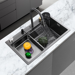 Fregadero de Cocina Multifuncional Moderno de Acero Inoxidable, Fabricado en China, con 4 Funciones - Product Image 4