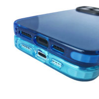 Coque de téléphone personnalisée avec logo d'appareil photo, transparente en TPE, anti-chute, vente en gros, pour iPhone 17 16 15 14 13 Pro Max
