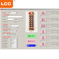 Télécommande sans fil industrielle LCC Q808 à 8 boutons avec fonctions double vitesse