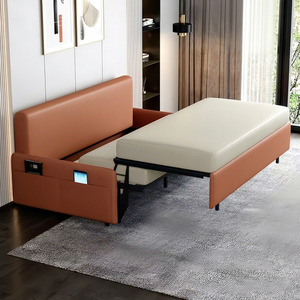 Xinjunye - Patas de Acero Laminado en Frío para Sofá Cama, Bisagras Deslizantes Funcionales, Estructura de Cama que Ahorra Espacio, Estilo Moderno y Sencillo para Sala de Estar - Product Image 1