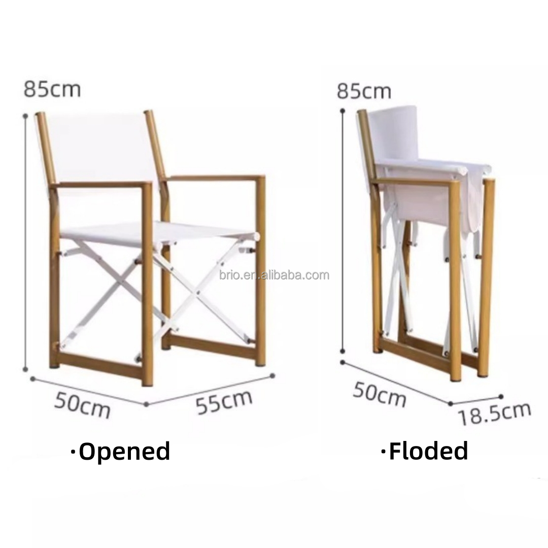 Faux wood grain chair