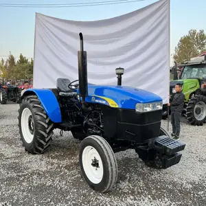 Usato trattori originali 75HP 4WD per l'agricoltura di seconda mano nuove Hollands trattore usato