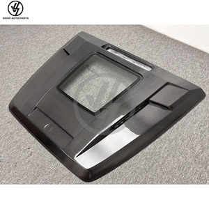 Nouveau capot avant en fibre de carbone de style Carracing IMP pour Mercedes-Benz Classe G W464 G63 G500 AMG G580 2019-2024, capot de voiture noir - Product Image 3