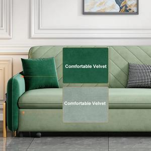 Bộ bàn ghế phòng khách PZCN HOME, chất liệu giả da cao cấp tại Philippines, có chức năng giường ngủ và ngăn chứa đồ. - Product Image 4