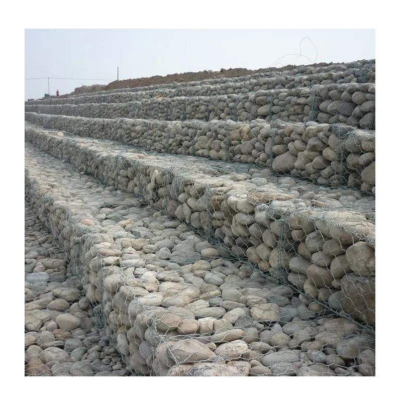 Dệt gabion Hộp Hàn gabion lưới hộp cho rockfall phòng chống