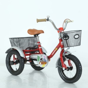 Bicicleta Infantil de Fábrica China Barata al por Mayor 2025, Triciclo para Niños, Bicicleta de 3 Ruedas para Niños con Canasta Trasera Grande - Product Image 2
