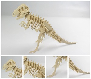 Los Más Vendidos, Nuevos Productos, Esqueletos de Dinosaurios de Madera <span class=keywords><strong>para</strong></span> <span class=keywords><strong>Armar</strong></span>, Rompecabezas <span class=keywords><strong>3D</strong></span> Apilables, Juguetes Educativos <span class=keywords><strong>para</strong></span> Niños y Niñas - Product Image 2