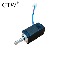 Motor paso a paso híbrido NEMA 6 de 1.8 grados, corriente nominal de 0.3A, 14x14mm, pequeño y ligero, para robótica, CNC y automatización