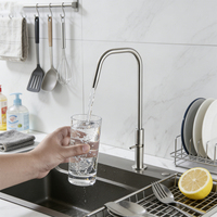 Robinet de cuisine à design populaire pour purificateur d'eau RO, robinet en acier inoxydable SUS 304, accessoires pour purificateur d'eau de Chine