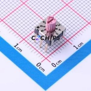 SKCR-10 Rotary Encoder Switch Through hole Component (THT) Switch 10 True Code - Product Image 1