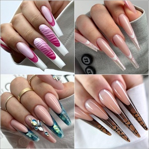 120 Uñas Postizas de Extensión Rápida con Pegamento para Construcción de Uñas, Especiales para Salones de Belleza - Product Image 2