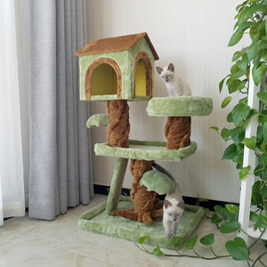 Kratz katze Aktivität sbaum Luxus Kratz baum Turm Einzigartiger Kratz baum kletterer - Product Image 2
