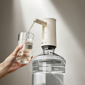 Pompe à eau en bouteille Little Bear YSJ-F06Q1, distributeur d'eau portable électrique de bureau, dispositif d'aspiration d'eau pure - Product Image 3