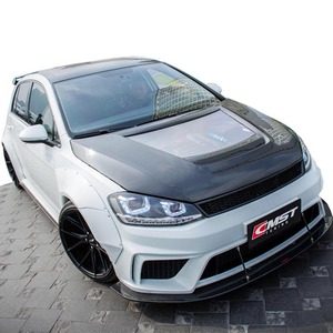 Kit Widebody stile CMST per Volkswagen <span class=keywords><strong>Golf</strong></span> <span class=keywords><strong>7</strong></span> <span class=keywords><strong>paraurti</strong></span> anteriore cappuccio <span class=keywords><strong>paraurti</strong></span> posteriore e ampio bagliore per Volkswagen <span class=keywords><strong>Golf</strong></span> <span class=keywords><strong>7</strong></span> lifting - Product Image 1