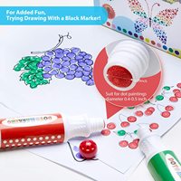 Index Kit Ohuhu 8 Couleurs Marqueur de Peinture Vierge 30 Pages Marqueur Pad Non Toxiques à Base D'eau Bingo