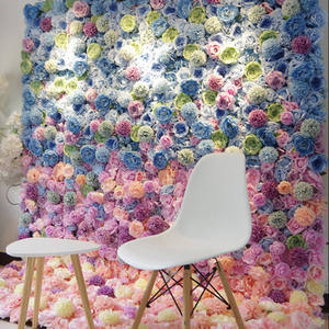 Vente en gros de toile de fond murale à <span class=keywords><strong>fleurs</strong></span> pour mariage, panneaux de <span class=keywords><strong>roses</strong></span> <span class=keywords><strong>roses</strong></span>, toile de fond murale à <span class=keywords><strong>fleurs</strong></span> pour la décoration d'événements, <span class=keywords><strong>fleurs</strong></span> artificielles - Product Image 6