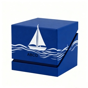 Boîte cadeau en carton pliable magnétique à double ouverture personnalisée Lionwrap, recyclable, impression 4C pour parfums haut <span class=keywords><strong>de</strong></span> gamme - Product Image 4