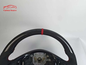 Pour mercedes-benz classe E CLA CLS E300 volant en cuir de Fiber de carbone convient à W205 W204 W222 C63 GLA GLC A45 E63 <span class=keywords><strong>S63</strong></span> <span class=keywords><strong>GLE</strong></span> - Product Image 3