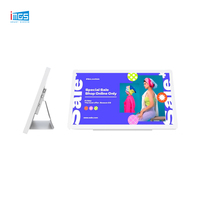 Écran LCD commercial simple face de 18,5 pouces, signalisation numérique avec écran tactile en option pour la publicité en détail