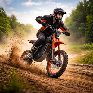 Moto électrique tout-terrain 2026 T1 EcoRider 3000W, 48V haute puissance, 55KM/H, <span class=keywords><strong>Enduro</strong></span>, Motocross pour adultes, E-Bike - Product Image 5