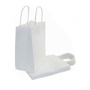 Sacchetto <span class=keywords><strong>di</strong></span> carta kraft <span class=keywords><strong>di</strong></span> lusso con finestra trasparente <span class=keywords><strong>di</strong></span> alta qualità borsa in cina borsa per la spesa in carta kraft artigianale - Product Image 2