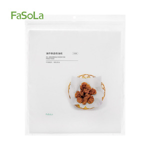 FaSoLa Oil Absorbing Paper 50 Pcs Food Grade Kitchen Frying Mat Baking Paper For Fried Chicken And Cooking - Product Image 5