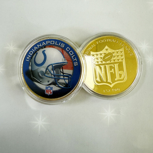 Fabricante Venta caliente Desafío Monedas 3D Aleación de zinc Oro Plata Metal Esmalte Colección <span class=keywords><strong>NFL</strong></span> NBA Desafío Monedas - Product Image 2