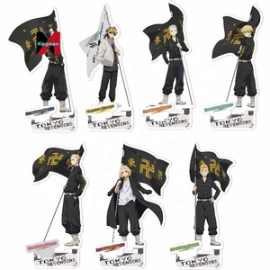 Tokyo revengers Anime Acrylic cờ Standee với các nhân vật như Hinata Tachibana keisuke baji và <span class=keywords><strong>mucho</strong></span> - Product Image 1
