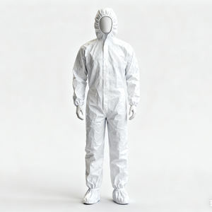 Combinaison de protection jetable imperméable et résistante aux produits chimiques, non tissée, type 5/6 - Product Image 2